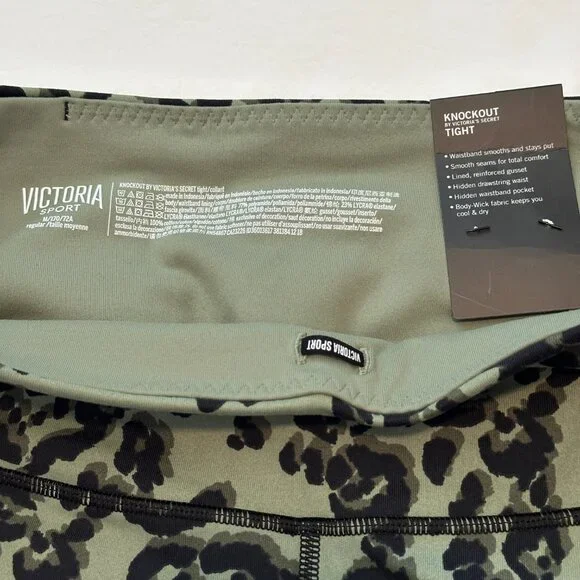 NWT Victoria's Secret Victoria Sport M Knockout POCKETS Medium Rise Leggings - Picture 8 of 8